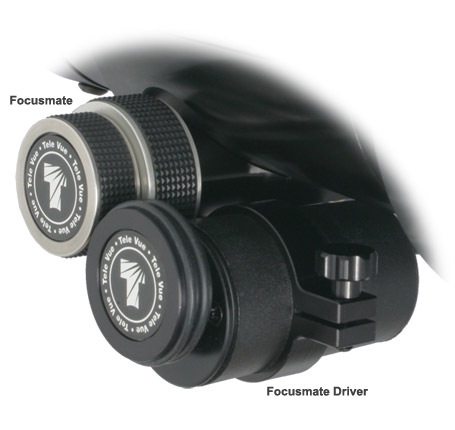 Moteur de mise au point TeleVue Focusmate Driver installé sur un porte-oculaire Focusmate 10:1 televue_focusmate_driver_01.jpg