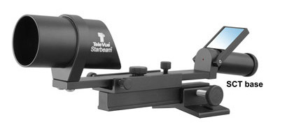 Chercheur StarBeam sur la barre de fixation #TVSBB-1002 et la base pour SCT #TVSAB-1001 chercheur_starbeam_barre_03.jpg