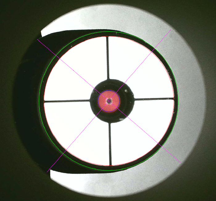 Visualisation de l'aide du logiciel Ocal sur un Newton