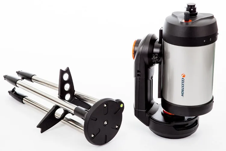 Trépied et télescope NexStar Evolution 8 replié