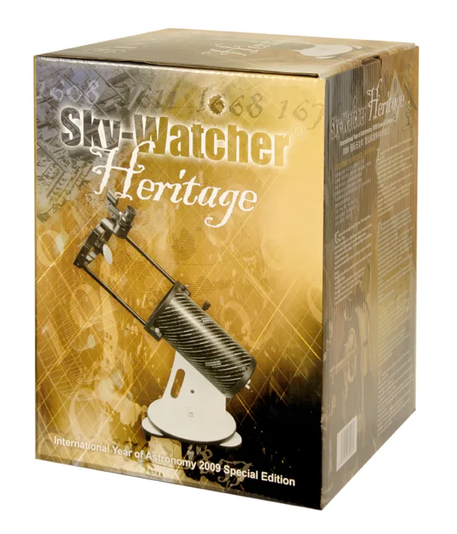 L'emballage du télescope Dobson Sky-Watcher Heritage 130mm