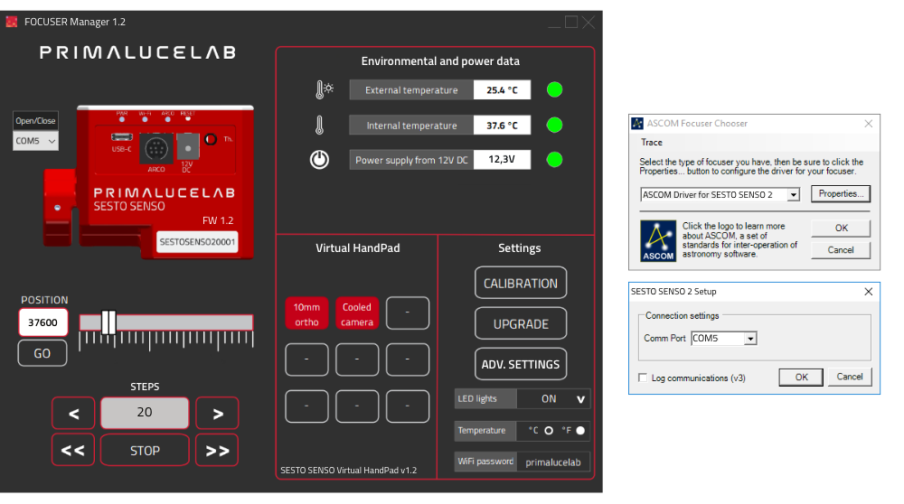 Microfocuser motorisé ESATTO 2