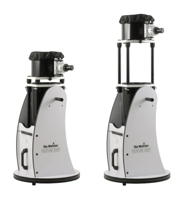 Télescope Dobson Sky-Watcher Flextube 200mm replié/déplié