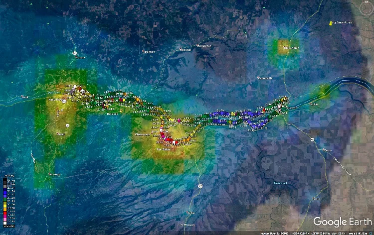 Exemple d'utilisation d'un SQM en mode mobile